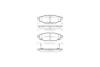 Колодки гальмівні диск. задн. (Remsa) Subaru Forester (sh) 2.0 08-,Subaru Forester (sh) 2.5 08- WOKING P10363.12 (фото 2)