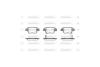 Колодки тормозные диск. задн. (Remsa) Toyota Avensis 03&gt;08, Previa 05&gt;, Alphard 08&gt;14 WOKING P11473.02 (фото 3)