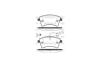Колодки тормозные диск. перед. (Remsa) Renault Kangoo be bop 1.5 09-,Renault Kangoo be bop 1.6 09- WOKING P12513.01 (фото 2)