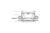 Колодки тормозные диск. задн. (Remsa) Porsche Cayenne (10-), VW Touareg (10-) WOKING P12793.10 (фото 2)