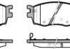 Колодки тормозные диск. перед. (Remsa) Hyundai Accent Rio 05>10 / i20 08>15 WOKING P13083.02 (фото 2)