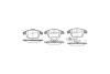 Колодки гальмівні диск. перед. (Remsa) Audi A4 1.8 07-15,Audi A4 2.0 07-15,Audi A4 2.7 07-15 WOKING P13193.11 (фото 2)