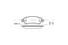 Колодки тормозные диск. задн. (Remsa) Citroen Jumper 2.2 06-,Citroen Jumper 3.0 06- WOKING P13383.00 (фото 2)