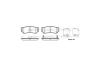 Колодки гальмівні диск. задн. (Remsa) Hyundai H-1 cargo 2.5 08-,Hyundai H-1 travel 2.5 08- WOKING P13393.02 (фото 2)