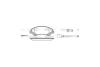 Колодки тормозные диск. перед. (Remsa) Ford Tourneo connect 1.8 02-13,Ford Transit 2.2 06-14 WOKING P13513.02 (фото 2)