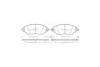 Колодки тормозные диск. перед. (Remsa) Chevrolet Aveo T300 WOKING P14373.02 (фото 3)