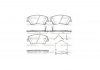 Колодки тормозные диск. перед. (Remsa) Hyundai Elantra 16> / Genesis 3,0 GDI 14> WOKING P15123.04 (фото 1)