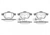 Колодки тормозные дисковые VAG A4 I II III / A6 II III / Passat B5 B6 / Superb I / перед WOKING P2903.22 (фото 2)