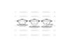 Колодки гальмівні диск. перед. (Remsa) Seat Ibiza iv 1.8 02-09,Seat Ibiza iv 1.9 02-09 WOKING P2903.41 (фото 2)