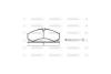 Колодки тормозные диск. перед. (Remsa) Iveco Daily II III IV V VI Brembo ver. WOKING P7513.00 (фото 3)