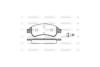 Колодки тормозные диск. перед. (Remsa) Citroen C4 1.4 04-11,Citroen C4 1.6 04-11 WOKING P9403.30 (фото 2)