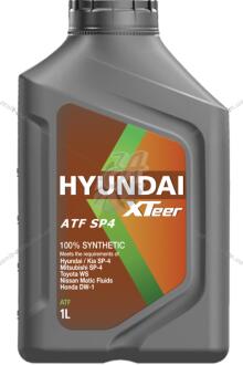 Олива трансміс. ATF HYUNDAI SP-4, 1л, синт XTeer 1011006