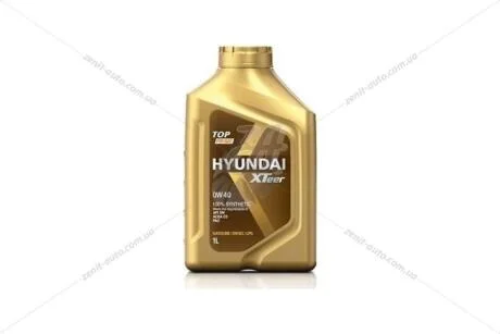Масло ДВС 0W-40 Xteer HYUNDAI бенз/диз, TOP Prime SM/C3, 1л, синт_АКЦИЯ_ XTeer 1011113