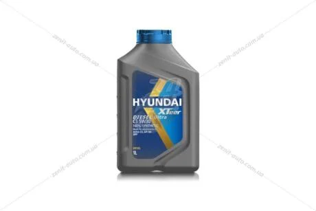 Олива моторна 5W-30 HYUNDAI DPF бенз./диз, D700 API SP, ACEA C2/C3, 1л, синт XTeer 1011224
