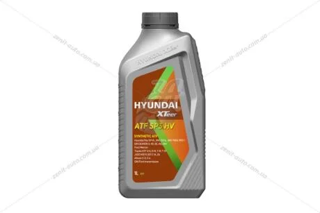 Масло трансмисс. ATF Xteer HYUNDAI SP-3, 1л, синт XTeer 1011415