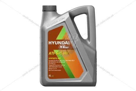 Олива трансміс. ATF Xteer HYUNDAI SP-3, 4л, синт XTeer 1041415