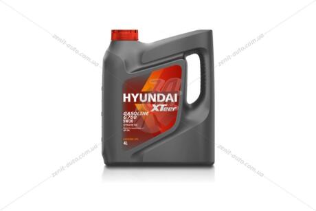 Масло ДВС 5W-30 HYUNDAI бенз, Gasoline G700 SP/GF-6, 3,5л, синт XTeer '1071135